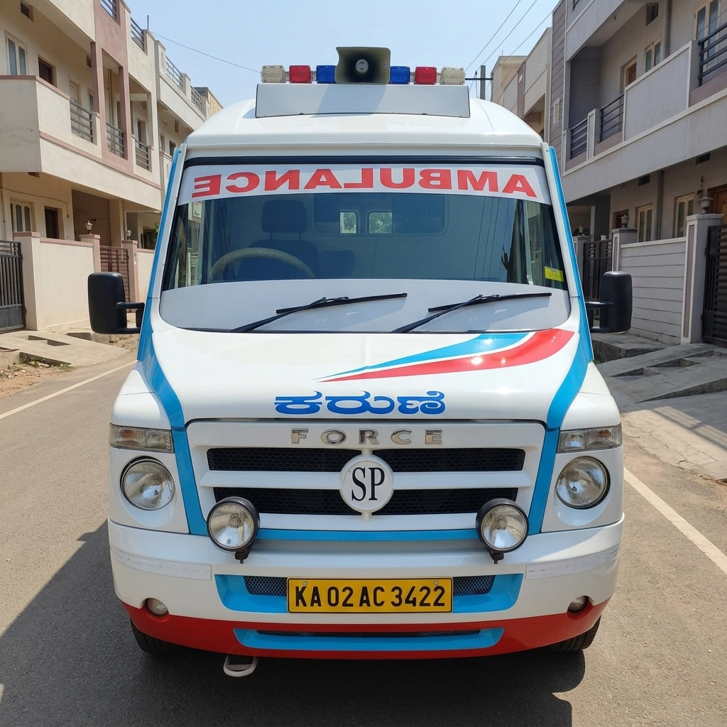 St Paul's 24/7 ambulance in Kothanur, Bangalore
